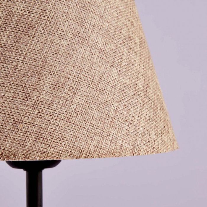 Opviq AYD-3409 Lámpara de Mesa Negro y Beige